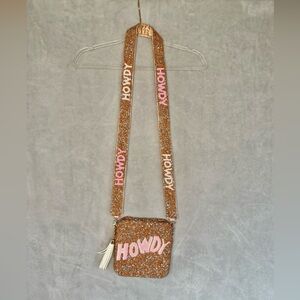 Beaded HOWDY Purse